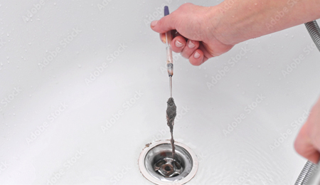 循環器具の取り外しと汚れの測定