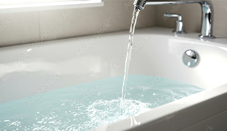 すすぎ洗浄と汚れの測定